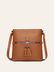 New tassel <b>shoulder</b> crossbody <b>bag</b>, large capacity, casual and versatile for women. - Product Image 4