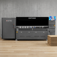 Sunthinks Printer Digital Single Pass Kecepatan Tinggi 30m/menit untuk Pencetakan Karton Bergelombang dalam Jumlah Sedikit dan Pencetakan Kemasan Data Variabel