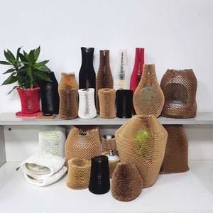 Venta al por mayor personalizable panal Kraft degradable botella de vino funda protectora Venta caliente amortiguación <span class=keywords><strong>relleno</strong></span> tampón protección - Product Image 4