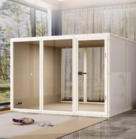 Salle de réunion Home Studio Musique Espace privé Salle d'étude Live Stream Cabine insonorisée moderne Pods de bureau acoustique