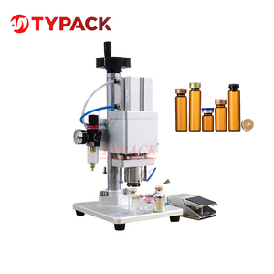 Taiyang bán tự động khí nén lọ Uốn Tóc bồng Máy đóng nắp lọ niêm phong máy nhôm nắp crimper - Product Image 2