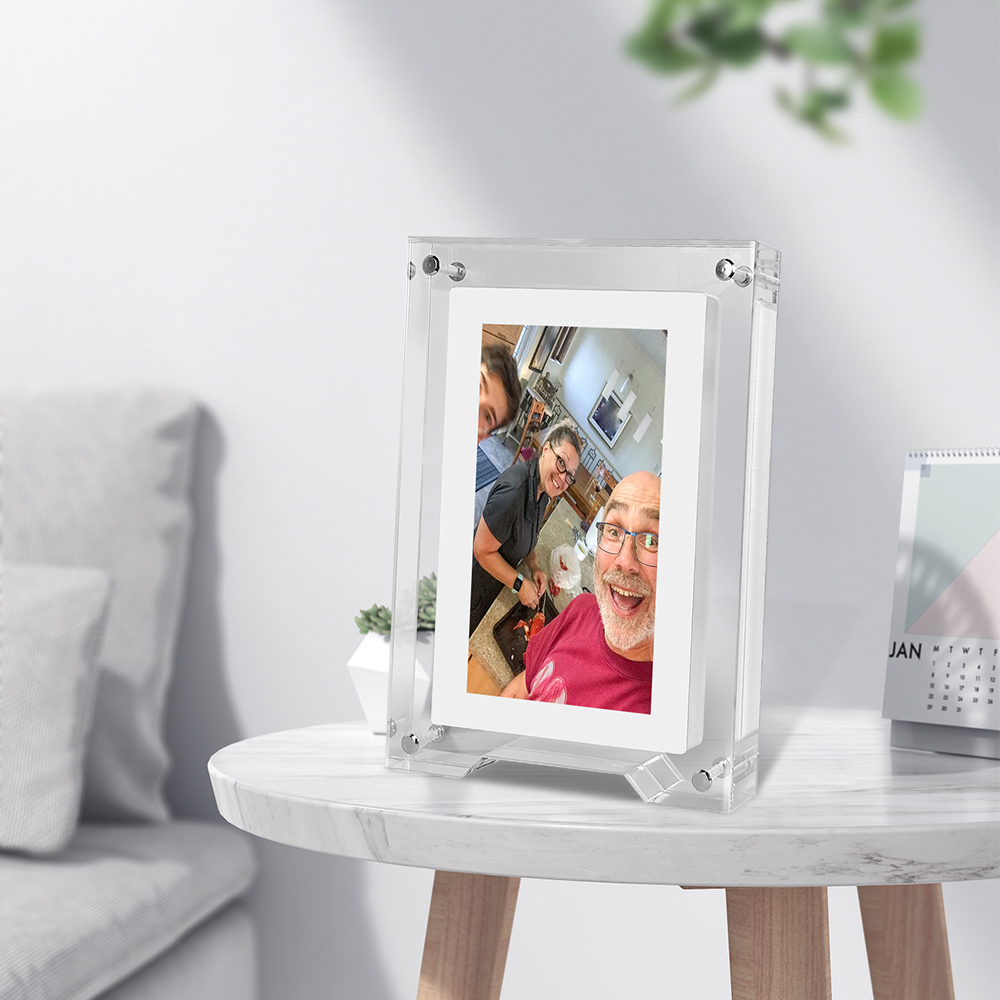 Оптовая OEM 7 дюймов видео ЖК-акриловая цифровая фоторамка