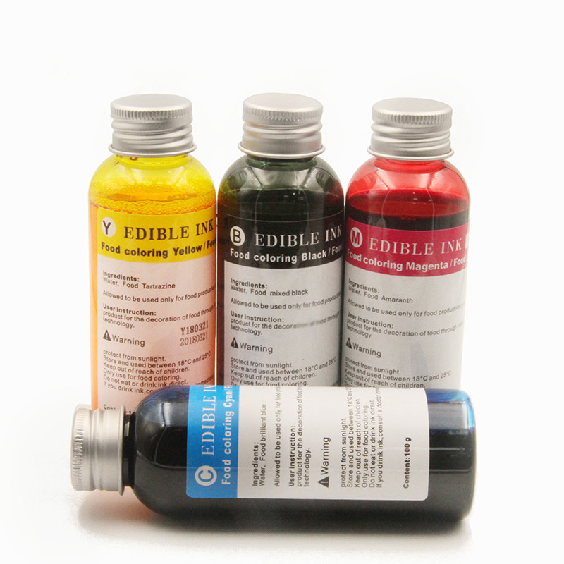 Kit de tintas Comestibles Para Fototortas, VISUALCAKE COLOMBIA