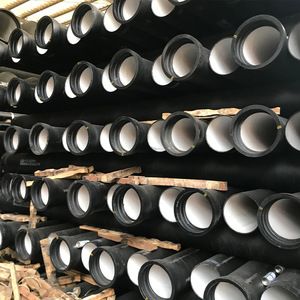 ISO 2531 Dci Pipe Class K7 K9 100mm 500mm Water Pressure Ductile Cast <b>Iron</b> Pipe Manufacturers - Product Image 2