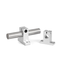 Roulement linéaire de transmission SK12 SK16, bloc de support d'axe en alliage d'aluminium de haute précision pour l'automatisation des imprimantes 3D CNC