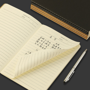 Tùy chỉnh A5 máy tính xách tay Kraft may ràng buộc 36 tấm bên trong <span class=keywords><strong>B5</strong></span> kích thước-cho văn phòng kinh doanh sinh viên sử dụng trường học - Product Image 3