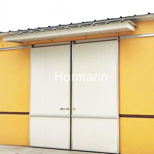 Industrie des portes coulissantes Porte de section automatique aérienne en gros avec moteur - Product Image 5