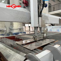Machine de découpe au jet d'eau abrasive de mesure de hauteur laser 3015 de bonne qualité