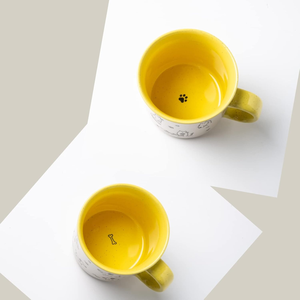 แก้วเซรามิกเคลือบลายสัตว์น่ารัก ใช้ในชีวิตประจำวัน ราคาโรงงาน สำหรับชาและกาแฟ - Product Image 6