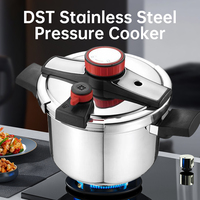 Cuisinière à induction électrique 24 cm 8 L en acier inoxydable 304 de haute capacité 18/8, écologique, avec fonction Breaklite