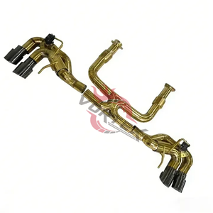 Escape Trasero Vortex de Acero Inoxidable 304 para Chevrolet Corvette C8 6.2L V8 2020-2025 con Puntas Pulidas y Diseño Ligero - Product Image 3