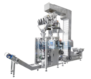 Samfull VFFS automatique 2 tête 10kg 15kg 20kg poche granulés de bois machine d'emballage granulés de bois de <span class=keywords><strong>hêtre</strong></span> machine d'emballage - Product Image 6