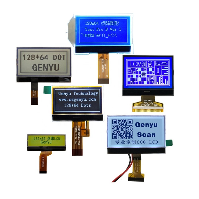 Factory Price Module 128X64 12864 Dot Matrix Custom Monochrome Fstn Customized Panel Graphic Cog Lcd Display