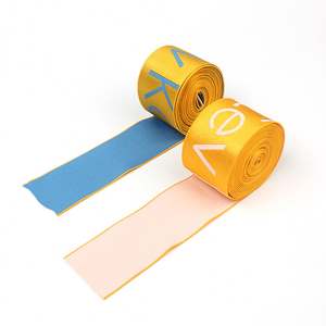 Factory Custom Logo 4.5Cm Jacquard Elastic Band Pants Sportswear Clothes Elastic Waistband - Product Image 2