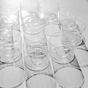 원형 투명 폴리카보네이트 캔들 용기 DIY 웨딩 캔들 제작용 100개 (심지 포함) - Product Image 5