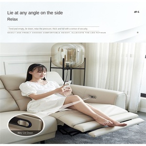 Power Recliner <strong>Sofa</strong> a Living Room Modern Home Furniture Genuine Leather Fabric <strong>Adjustable</strong> <strong>Headrest</strong> Malaysia Italian Leather <strong>Sofa</strong>