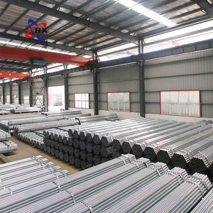 Tubo de <span class=keywords><strong>hierro</strong></span> galvanizado ERW BS estándar EMT tubo redondo sumergido en caliente para la construcción de edificios de invernadero - Product Image 4