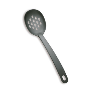 Cucchiaio ecologico perforato con fori per cucinare e servire il cibo - Product Image 1