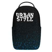 Sac à dos imprimé lettres graffiti 18 pouces, style néon urbain, sac d'école, sac à dos étudiant pour garçons, vente en gros