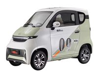Voiture Électrique Cabine EEC L6e Haute Qualité pour Adultes, Scooter 4 Roues Sans Permis de Conduire, Véhicule à Énergie Nouvelle, 55km/h, Autonomie 80-130km, 2-3 Personnes