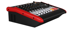 PMX602 Professional 6 channel 250w power audio mixer with microhones 16 DSP MP3 <b>Bluetooth</b> for performance stage live stream - Product Image 4