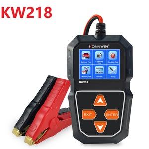 Testeur de batterie KONNWEI KW218 6V 12V 100 à 2000CCA, analyseur de batterie de moto et de <span class=keywords><strong>voiture</strong></span>, testeur de batterie de démarrage et de charge - Product Image 1