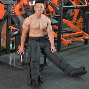 Control remoto inalámbrico eléctrico deportes recuperación masaje aire compresión botas terapia pierna masajeador fisioterapia máquina - Product Image 1