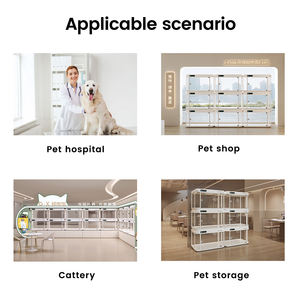 MICITECH Température Constante Vétérinaire <span class=keywords><strong>Chat</strong></span> Stockage Smart Chamber Isolé Chien Caisse Empilable Pet Cages Pet Cages Maisons - Product Image 6