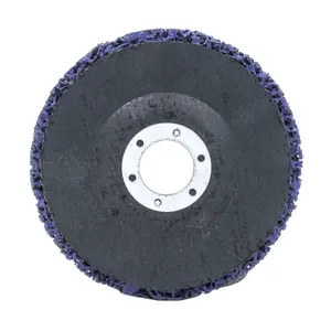 Outils abrasifs Premium 4.5 pouces Strip It Disques Bande bleue et violette et disque de meulage propre pour enlever la peinture et la rouille