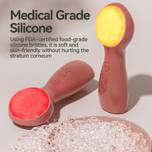 SHOMfrs Sonic impermeável Handheld Facial Cleanser Ultrasonic Deep Cleansing Tecnologia 6-in-1 de limpeza de poros Remoção de cravo - Product Image 3