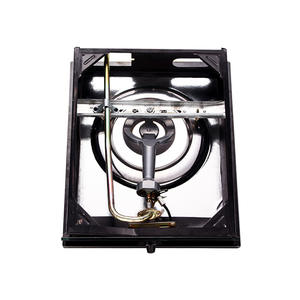 Estufa de gas comercial de un solo quemador con vidrio templado, estufa de gas licuado, estufa de gas de sobremesa - Product Image 6