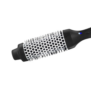 Nb Breed Private Label Dubbel Ptc Keramisch Haar Krultang Led Display Thermische Borstel Natuurlijke Automatische Curling - Product Image 4