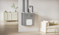 Système de ventilation mécanique à récupération de chaleur VMC, système d'air HVAC à double flux, unité HRV, système de ventilation d'air frais ERV