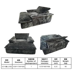 Ensemble de canapés <span class=keywords><strong>d</strong></span>'<span class=keywords><strong>angle</strong></span> modernes et luxueux de style nordique, en mousse compressée et tissu, pour salon, appartement, centre commercial, villa, hôpital - Product Image 2