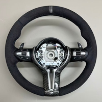 En Stock Volant Alcantara Style CS pour BMW F01 F02 F10 F11 F15 F20 F22 F30 F31 F32 F35 F36 F87 M3 F80 F90 F15 E70 E90 M5