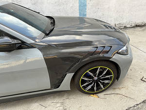 3K fibra de carbono estilo LANOUT <span class=keywords><strong>2022</strong></span> nuevo para <span class=keywords><strong>BMW</strong></span> 4 series G22 G26 425i <span class=keywords><strong>430</strong></span> i guardabarros de arco de rueda delantera - Product Image 4
