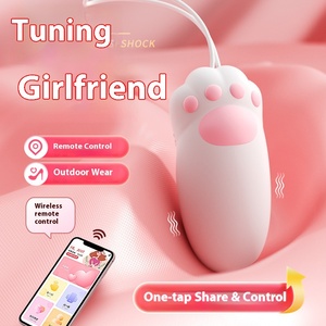 Mystery <span class=keywords><strong>Girl</strong></span> Meow Fun Cat Claw Control remoto para huevo que salta masturbador de juguete sexual para mujeres - Product Image 2
