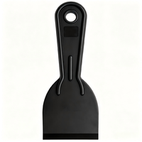 Spatule plate légère en plastique ABS noir, étanche, pour toiture et sol, isolation EIFS, adhésif, mortier, panneau de support