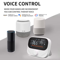 Termostato Inalámbrico para Caldera de Gas y Calentador de Agua, con Batería RF, Tuya WiFi, Control de Temperatura Digital Inteligente para el Hogar, Compatible con Alexa y Google