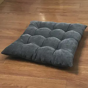 Cojín decorativo para asiento, almohada cuadrada