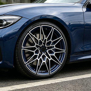 Rines de Aleación Forjados con Acabado Negro Brillante de 18-22 Pulgadas, Estilo <span class=keywords><strong>M</strong></span>, 5x112, para <span class=keywords><strong>BMW</strong></span> Serie 3, 5, 7, I3, <span class=keywords><strong>I4</strong></span>, X3, X5 - Product Image 5