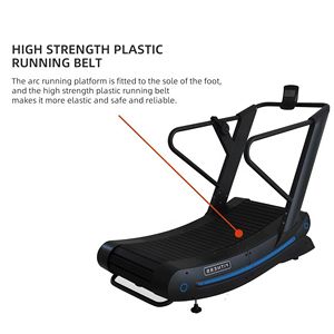 Caminadora Curva Comercial Sin Motor, Caminadora Curva con Resistencia Magnética Autoalimentada por Gravedad, Equipo de Gimnasio al por Mayor - Product Image 4