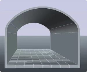 Luz LED para Exhibición en Suelos, Azul, 5000 cd de Brillo, 178 °   Ángulo de Visión para Instalación Fija en Interiores, Uso en Salas de Exposiciones - Product Image 3