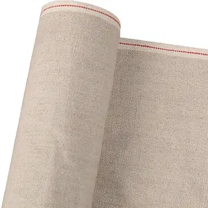 100% Tinh Khiết Linen Nghệ Sĩ Sơn Tráng Vải Cuộn Cho Sơn Bằng Số Trên Vải