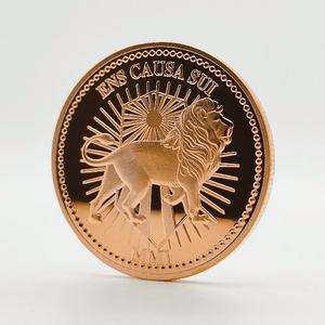 Monedas Conmemorativas Modernas con Logotipo Grabado Personalizado, Diseño Artístico en Aleación de Zinc Premium Bañado en Oro - Product Image 6