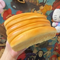 Jouet Squishy en forme de pain laiteux, à remontée lente, doux, sensoriel, anti-stress pour adolescents et adultes