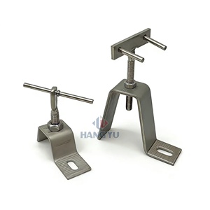 Systèmes de travail en pierre d'ancrage à mortier robuste SS304 SS316 revêtement de façade en pierre d'angle de marbre fixation Z support d'ancrage Z - Product Image 2