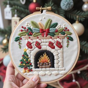 <span class=keywords><strong>Kit</strong></span> <span class=keywords><strong>de</strong></span> manualidades DIY <span class=keywords><strong>de</strong></span> Navidad 2025 <span class=keywords><strong>para</strong></span> <span class=keywords><strong>principiantes</strong></span>, manualidades bordadas que incluyen costura <span class=keywords><strong>de</strong></span> <span class=keywords><strong>punto</strong></span> <span class=keywords><strong>de</strong></span> <span class=keywords><strong>cruz</strong></span> <span class=keywords><strong>para</strong></span> mesa colgante <span class=keywords><strong>de</strong></span> pared - Product Image 6