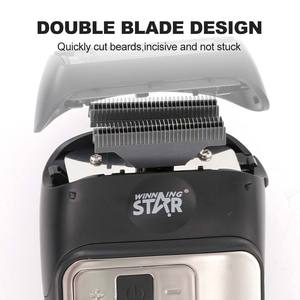Afeitadora Eléctrica WINNING STAR ST-5729, Máquina Cortadora <span class=keywords><strong>de</strong></span> <span class=keywords><strong>Pelo</strong></span> <span class=keywords><strong>de</strong></span> Doble Cuchilla, Pantalla LED, Recargable, Recortadora <span class=keywords><strong>de</strong></span> Barba para Hombre - Product Image 6