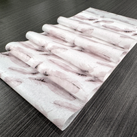 Papier de soie blanc biodégradable, résistant à l'humidité et recyclable, 17g, pour l'emballage de vêtements, chaussures, doublures, produits en verre et bagages